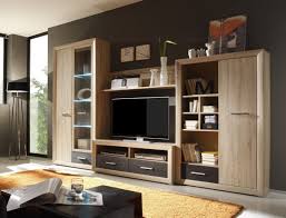 Wohnwand Sonoma Eiche Pinie Dunkel Mit Beleuchtung Woody 61 00071 Wohnwand Sonoma Eiche Moderne Wohnzimmergestaltung Wohnen