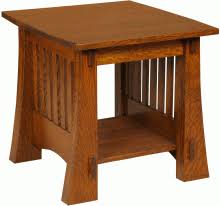 This oak coffee table is modernized by its smoke gray finish. Up To 33 Off Mission Style Coffee Tables Amish Outlet Store