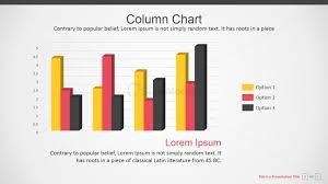 Branded Data Driven Column Charts For Powerpoint Slidemodel