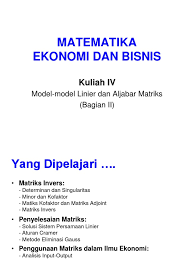 Matematika ekonomi program studi pasca sarjana pendidikan. Kunci Jawaban Buku Matematika Ekonomi Dan Bisnis Josep Bintang Kalangi Edisi 3 Buku 1 Halaman 46 Lasopaopolis