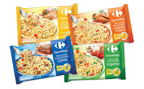 Carrefour Packaging On Behance Packaging Food Snack Recipes