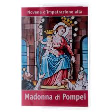 Statua della madonna di pompei, in resina colorata, di altezza cm 25. Libretto Novena Madonna Di Pompei E Rosario Vendita Online Su Holyart