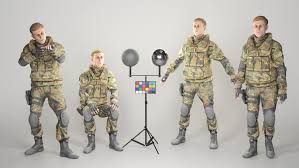 The states of germany are not allowed to maintain armed forces of their own. Deep 3d Studio Animated Young Soldier In Bundeswehr Military Uniform 205