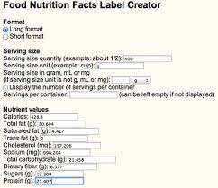 Nutrition Facts Label Maker New Vs Old Nutrition Facts Label