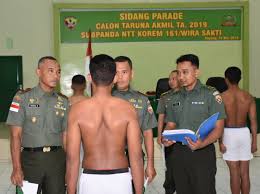 Rekrutmen tni ad ini meliputi penerimaan untuk tamtama, bintara, dan taruna akmil. Korem 161 Ws 7 Catar Akmil Lulus Akan Seleksi Lanjutan Di Kodam Ix Udayana Media Purna Polri