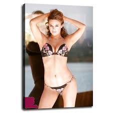 Amazon.com: PAMVINT Póster sexy de bikini de Miesha Tate Boxer, arte de  pared famoso femenino de boxeo, póster estético para el hogar, oficina,  dormitorio, decoración con marco, 30 x 20 pulgadas :