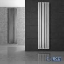 Jeu de lignes, contraste des matières, le radiateur eau chaude offre le design à votre chauffage central. Radiateur De Chauffage Central Plat Design Vertical Anthracite Chrome Blanc Eur 80 99 Picclick Fr