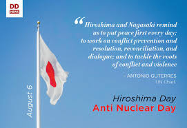 Some have used the day as a solemn remembrance of. Dd News On Twitter Hiroshima Day Is Observed Every Year On August 6 As A Day Of Remembrance Of The First Atomic Bombing Of The World By The United States In The