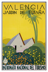 Nació de la dedicación y la pasión hacia esta profesión. Valencia Jardin De Espana Vintage Travel Poster Poster Etsy Vintage Travel Posters Travel Posters Poster Prints