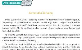 Urutan Peristiwa Pada Cerita Semut Dan Beruang Tema 8 Kelas 5 Sd Riyanpedia
