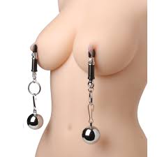 Weighted Barrel Clamp Nipple Kit: Sex Toy Distributing