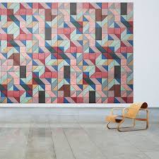 Wood Wool Acoustic Panel Wall Mounted Design For Public Buildings Square Baux Wandgestaltung Wandverkleidung Wandkachel