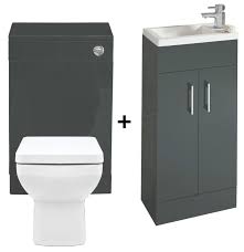 bathroom vanity units sink and toilet