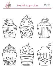 coloriages les delicieux cupcakes livros de colorir para adultos livro bordados a mao enfants