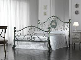 Il materasso non ã¨ compreso. Bed Store Letto Matrimoniale In Ferro Battuto Modello Caterina Verde Arredamento E Casa