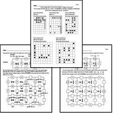 The numbers in the two circles are added together to give the number in the linking rectangle. Math Puzzle Worksheets For Kids In 1st To 6th Grades Edhelper Com