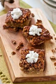 German chocolate pecan pie bars. Pecan Pie Bars With Gluten Free Option Neighborfood