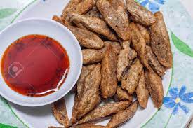 Prawn crackers in british english, shrimp chips or shrimp crackers in american english; Malay Snacks Keropok Lekor Stock Photo Picture And Royalty Free Image Image 20815506