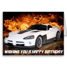 Happy Birthday Images For Him With Cars Wishing You A Happy Birthday Muscle Car Card Zazzle Com Car Card Happy Birthday Text Birthday Wishes For Lover