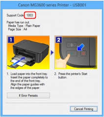 But sometimes many circumstances come when users face a lot of technical problems when using the canon printer and among those issues not responding is highly. Canon Pixma Manuals Mg3600 Series An Error Occurs