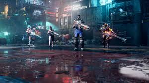 The game takes place within an arcology in a futuristic dystopian world. 9hyinnmsu4of2m