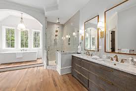 A wide variety of cabinet restoration hardware options are available to you, such. Restoration Hardware Cela Shagreen Double Vanity With Brass Rivet Mirrors Transitional Bathroom