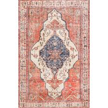 See more by joss & main. Bloomsbury Market Arichabala Oriental Flatweave Terracotta Dark Blue Beige Area Rug Wayfair