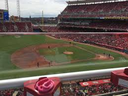 Great American Ball Park Section Mezzanine 416 Home Of