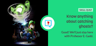 Among these were the spu. Are You Ready To Hunt Some Ghosts Luigi Trivia Quiz Super Mario Wiki The Mario Encyclopedia