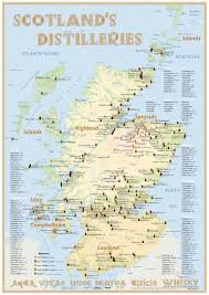 Mapa Skotskych Paliren Maps Of Scotland S Distilleries Miesta Ktore Chcem Navstivit V Roku 2019 Malt Whisky Whisky Map A Single Malt Whisky