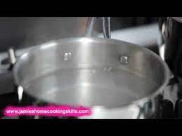 Simmering refers to a specific temperature range, and it's a gentle technique that's in the culinary arts, to simmer something means to cook it in liquid at a temperature ranging from 180. What Is Boiling What Is Simmering Jamie Oliver S Home Cooking Skills Youtube