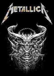 Metal Fan Metallica Art Rock Band Posters Heavy Metal Art