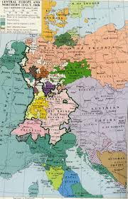 1806 Central Europe And Northern Italy Map Europe Geography Map Germany Map Historical Maps