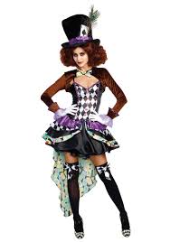 Raving Mad Hatter Costume For Women Tea Party Costume The shirt is unlined with the same collar of mad hatter's shirt. raving mad hatter women s costume