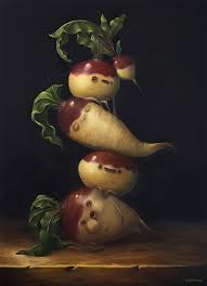 2d944857294165 59d030c348c7a Jpg 1200 1663 Vegetable Painting Cool Artwork Monster Drawing