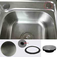 faucets stainless steel sink plug basin