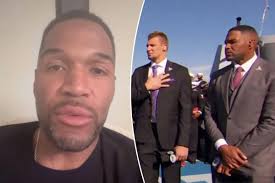 Michael Strahan breaks silence after national anthem controversy