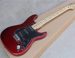 Enjoy the lowest prices and best selection of electric guitars at guitar center. China Factory Custom Fend Stratocaster Red Electric Guitar With Black Pickguard Maple Fingerboard China Stratocaster And Electric Guitar Price