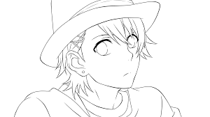 Lineart Kurusu Shou Syo Anime Lineart Anime Drawings Sketches Anime Drawings