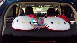 Dengan memaksimalkan ruang atau tembok dinding yang. Hiasan Dalaman Kereta Bertemakan Hello Kitty