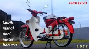 Modifikasi motor jadul honda 70. Motor Klasik Betulan Honda Pispot C70 Tahun 1972 Youtube