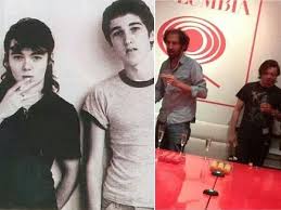 Behold, the men of daft punk playing champagne beer pong. Daft Punk Without Their Helmets Daft Punk Punk Music Radio