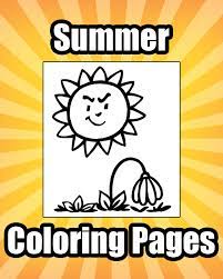 What are some free games for kids? Summer Coloring Pages Free Printable Pdf From Primarygames