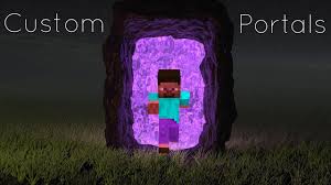 Minecraft pe mods & addons. Minecraft Custom Portals Mod Portals Addon