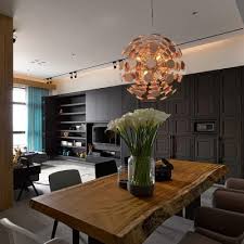 Wood Burst Globe Shaped Designer Large Pendant Light For Restaurant Beautifulhalo Com