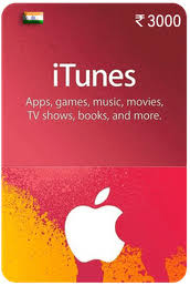 Itunes Gift Card India Inr 3000 Digital Giftcard Free Itunes Gift Card Itunes Gift Cards Itunes Card