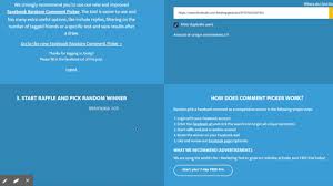 Maybe you would like to learn more about one of these? Random Comment Picker For Facebook Comments 1 Youtube