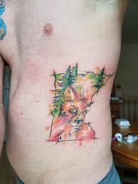 Minnesota tattoo supplies, coon rapids, minnesota. My Minnesota Fox Tattoo By Todd Lambright At Identity Tattoo Maple Grove Mn Imgur
