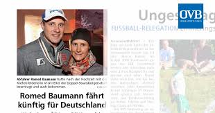 Find the perfect romed baumann stock photos and editorial news pictures from getty images. Romed Baumann Fahrt Kunftig Fur Deutschland Ovb Heimatzeitungen