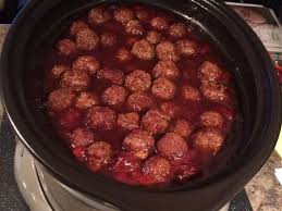 Appetizer Grape Jelly And Chili Sauce Meatballs Or Lil Smokies Recipe Genius Kitchen Grape Jelly Meatballs Recipe Grape Jelly Meatballs Appetizer Meatballs
